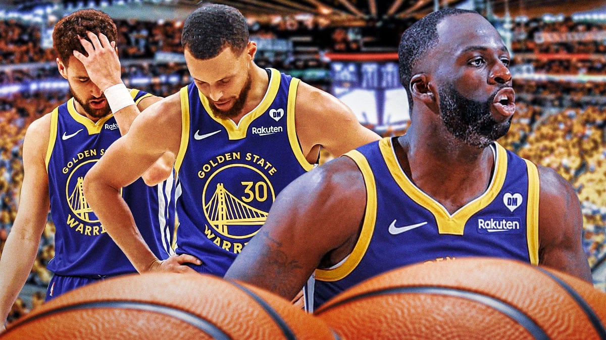 Warriors' Draymond Green, Steph Curry, Klay Thompson