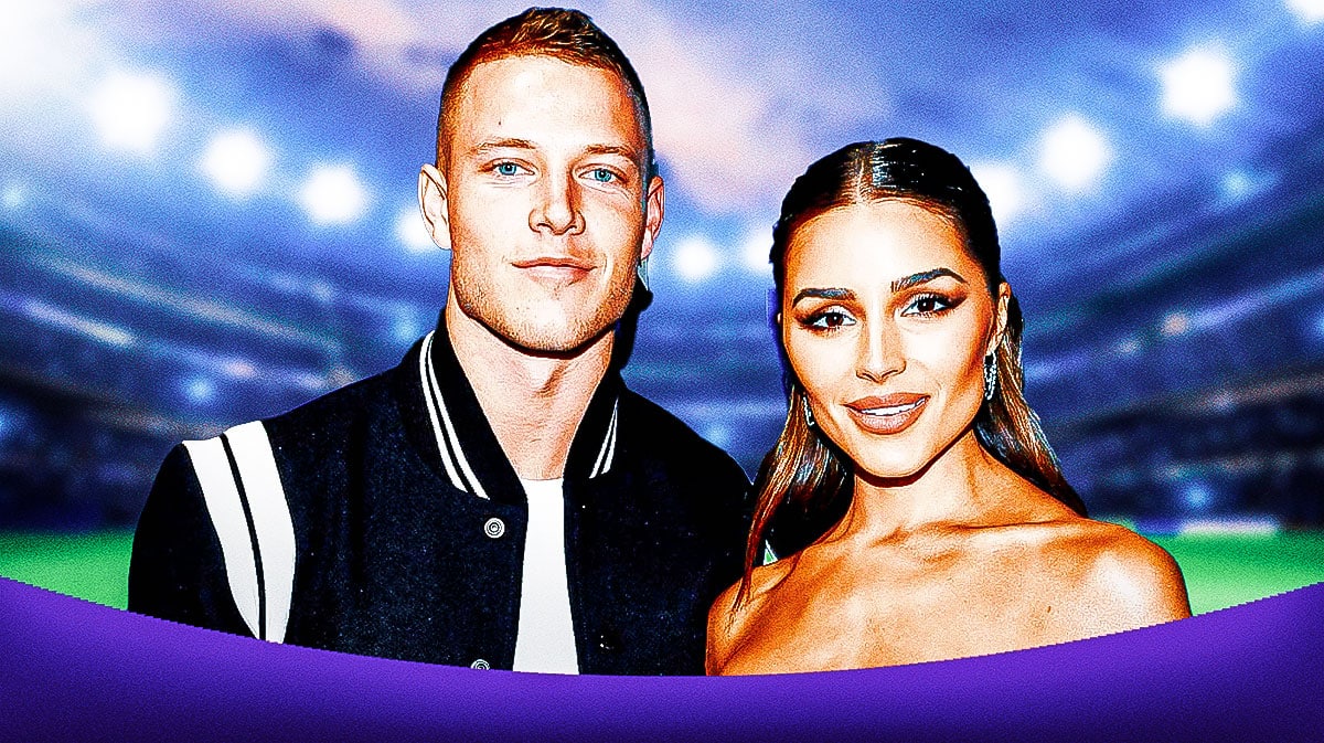 Olivia Culpo and Christian McCaffrey