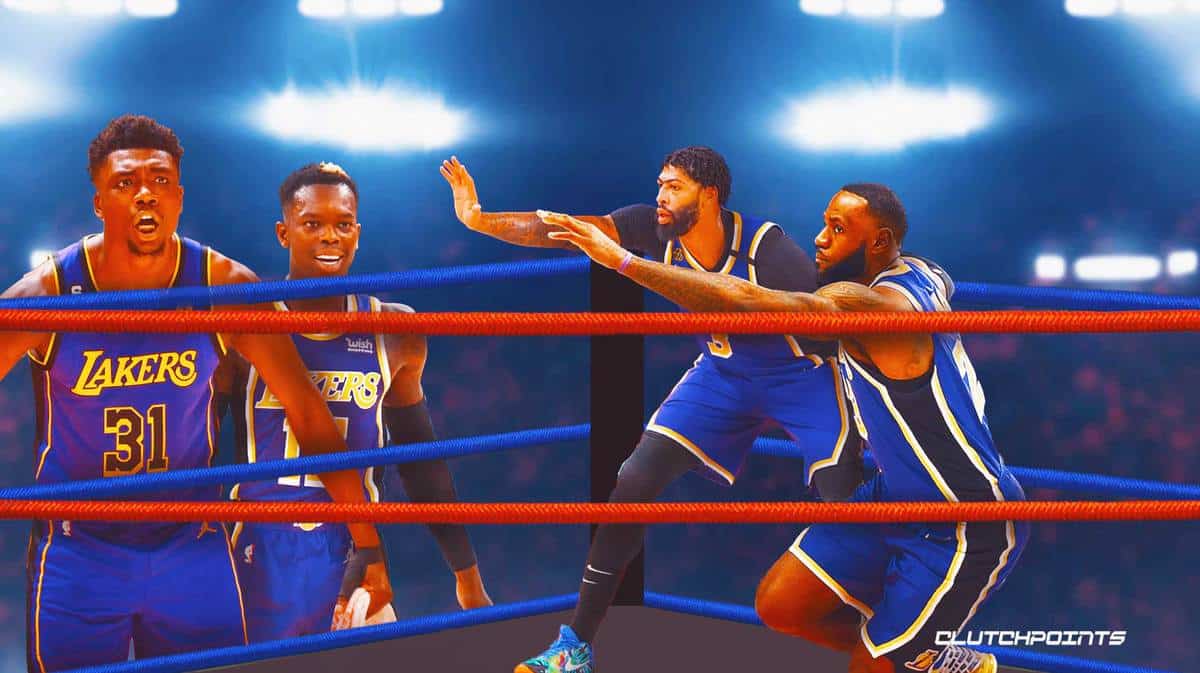 Lakers, Lakers Heat, Dennis Schroder, Thomas Bryant, LeBron James, Anthony Davis