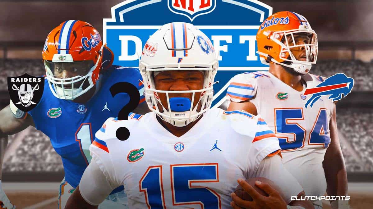 mock NFL draft, Florida football, 2023 NFL Draft, Anthony Richardson, Brenton Cox Jr.