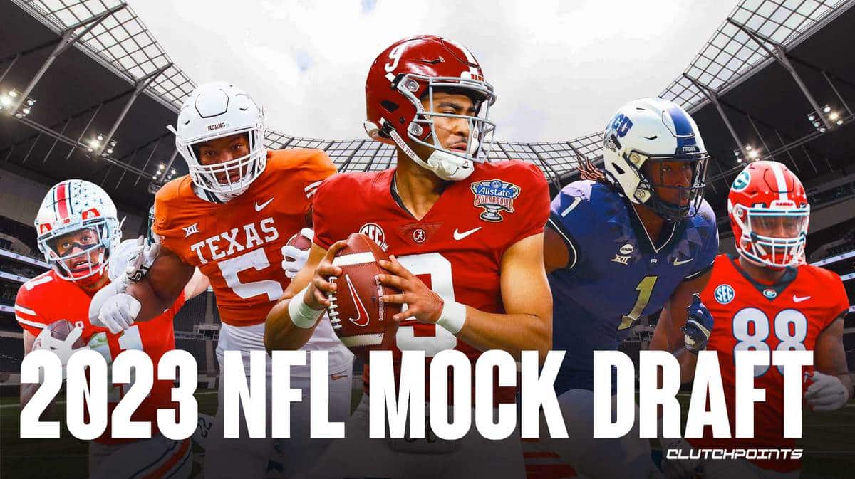 2023 NFL Mock Draft 2.0 Bears take next Alabama star SportsAddict
