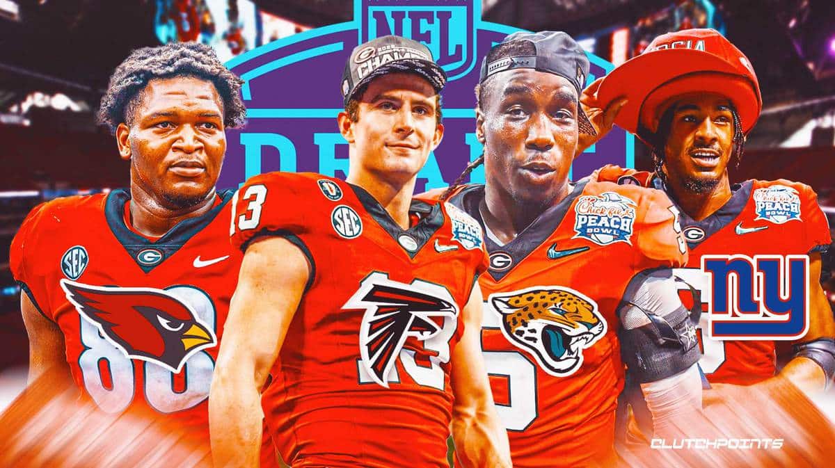 NFL draft, Georgia football, NFL mock draft, Georgia mock draft, Stetson Bennett