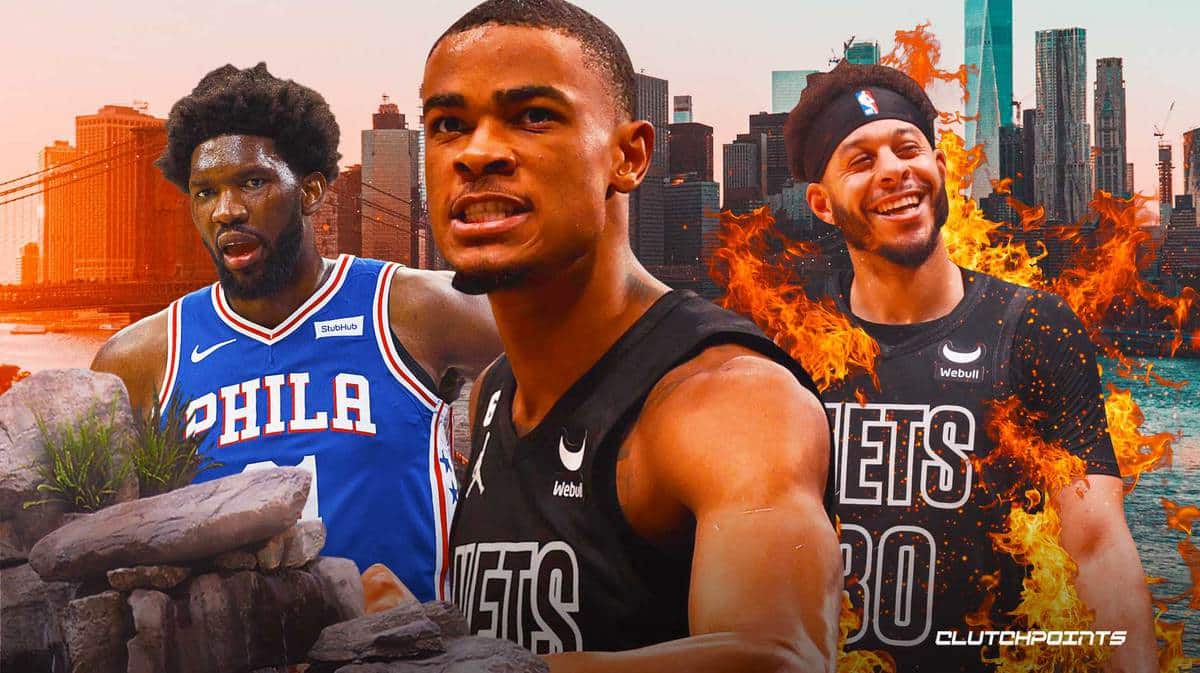 Nic Claxton Nets Sixers 76ers Joel Embiid Seth Curry