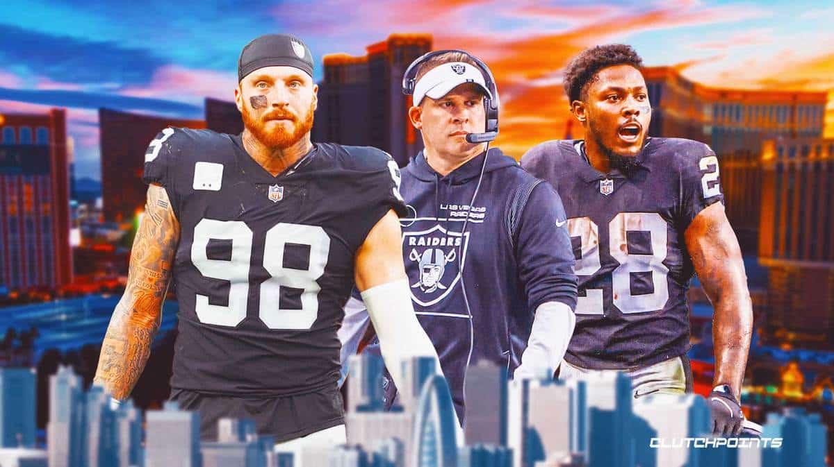 Raiders, Maxx Crosby, Josh McDaniels, Josh Jacobs