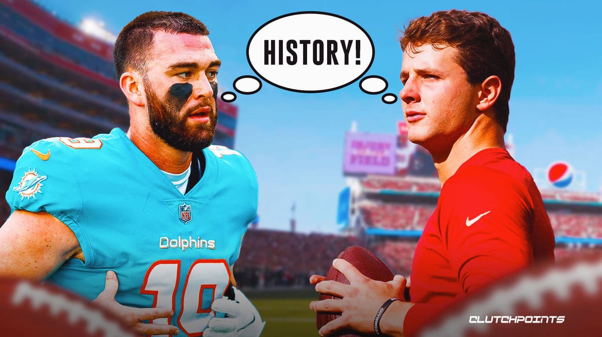 49ers' Brock Purdy, Dolphins' Skylar Thompson make NFL history in Wild Card