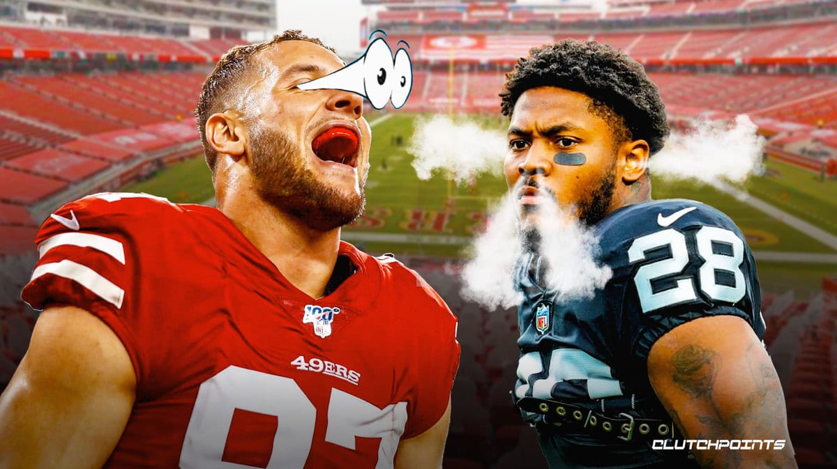san francisco 49ers, nick bosa, josh jacobs