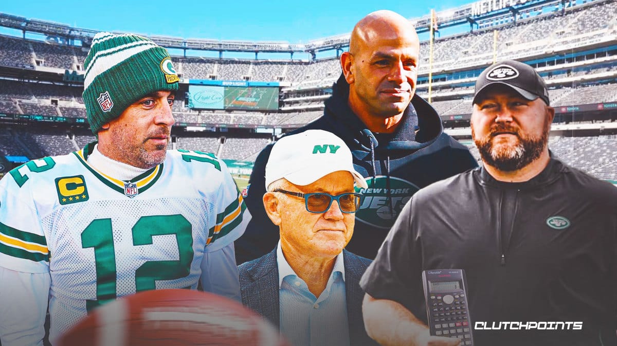 Aaron Rodgers, Packers, Jets, Jets cap space, Joe Douglas, Robert Saleh