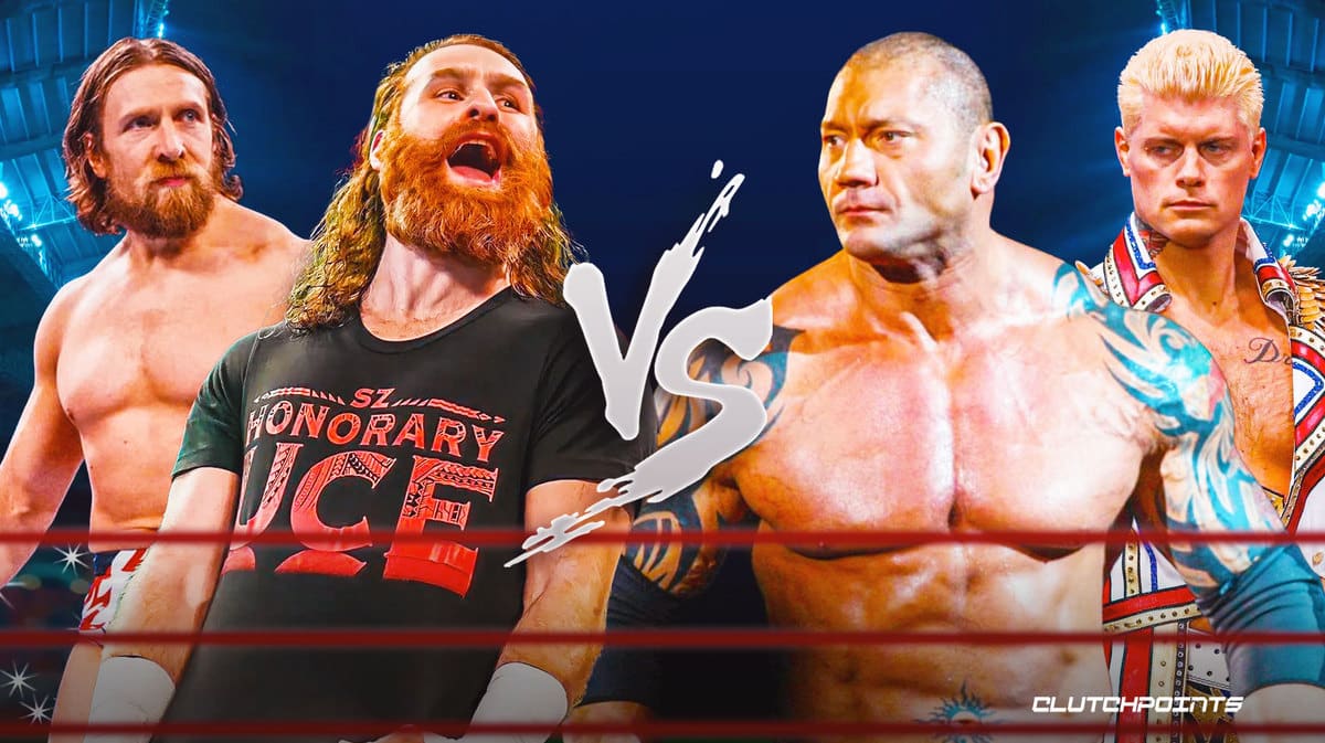 Sami Zayn, Cody Rhodes, Daniel Bryan, Batista, WWE,