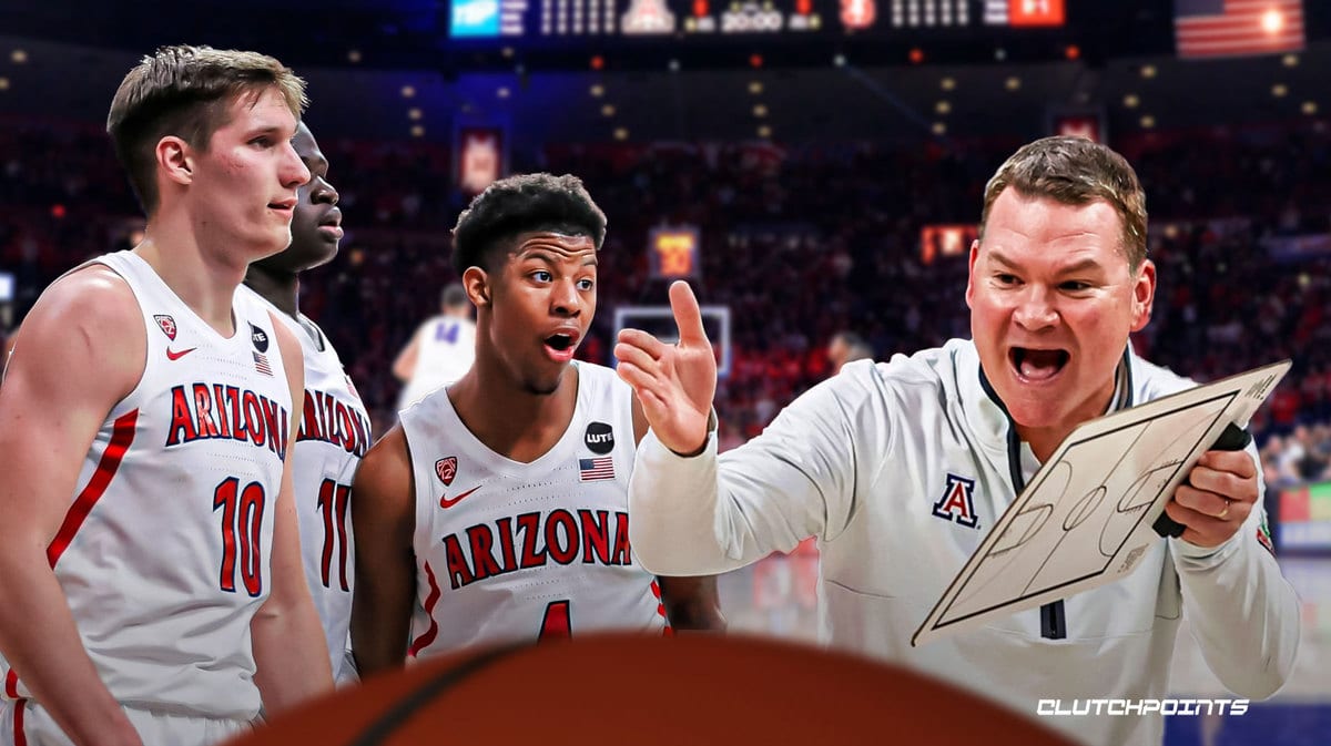 Tommy Lloyd, Arizona Basketball, Washington State basketball, Arizona basketball 28-game