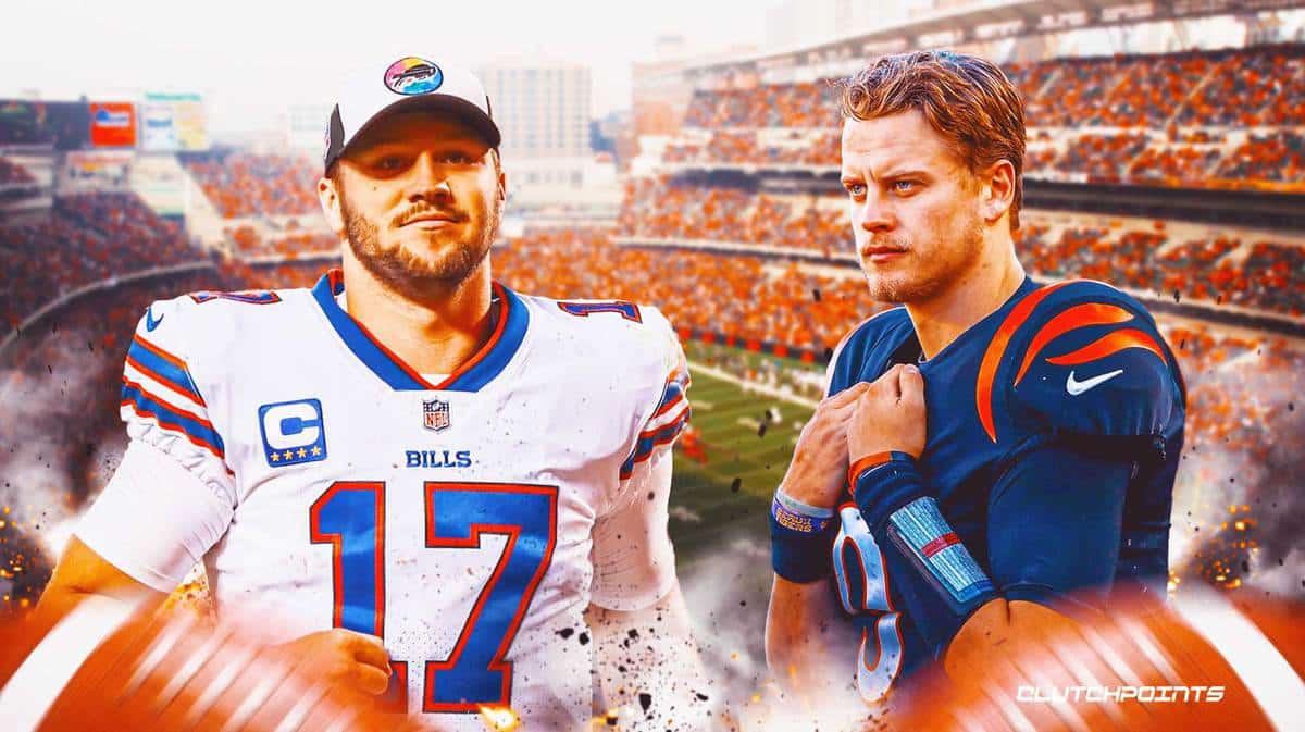 Joe Burrow, Josh Allen, 2023 NFL Playoffs, Cincinnati Bearcats, Buffalo Bills