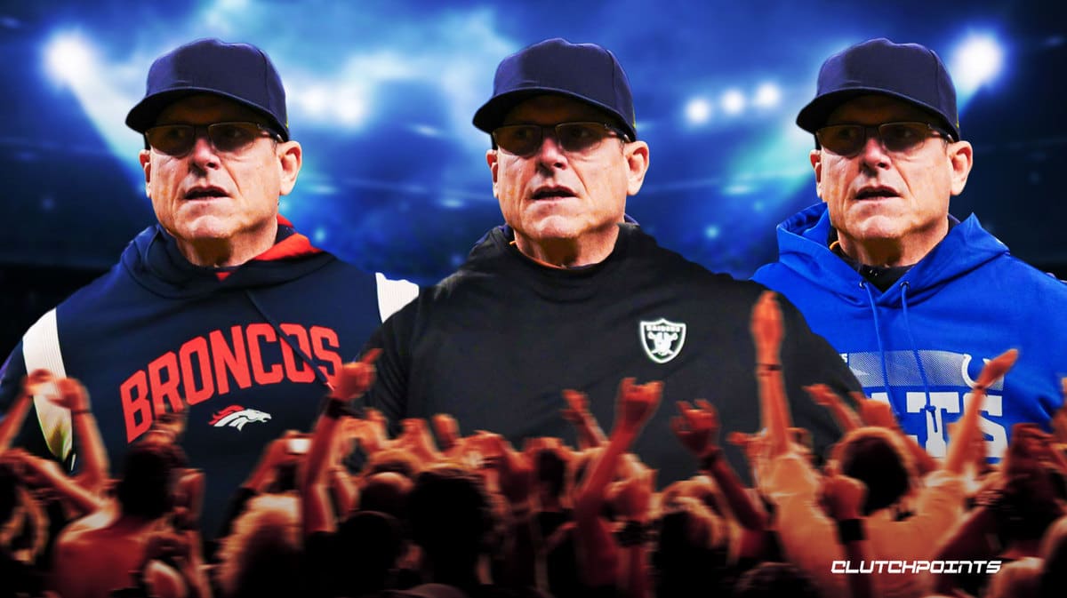 Jim Harbaugh, Raiders, Broncos, Colts, Michigan