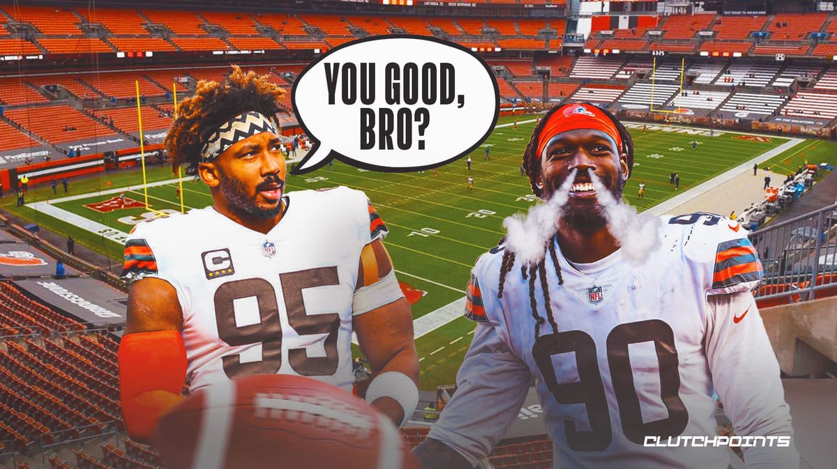 Browns, Myles Garrett, Jadeveon Clowney