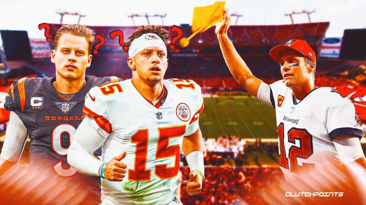 Tom Brady, Patrick Mahomes, Joe Burrow, AFC Championship