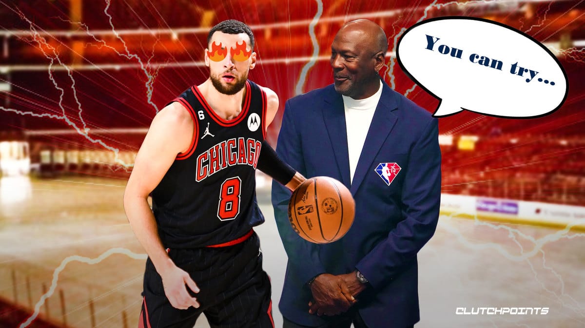 Zach LaVine, Michael Jordan, Scottie Pippen, Chicago Bulls