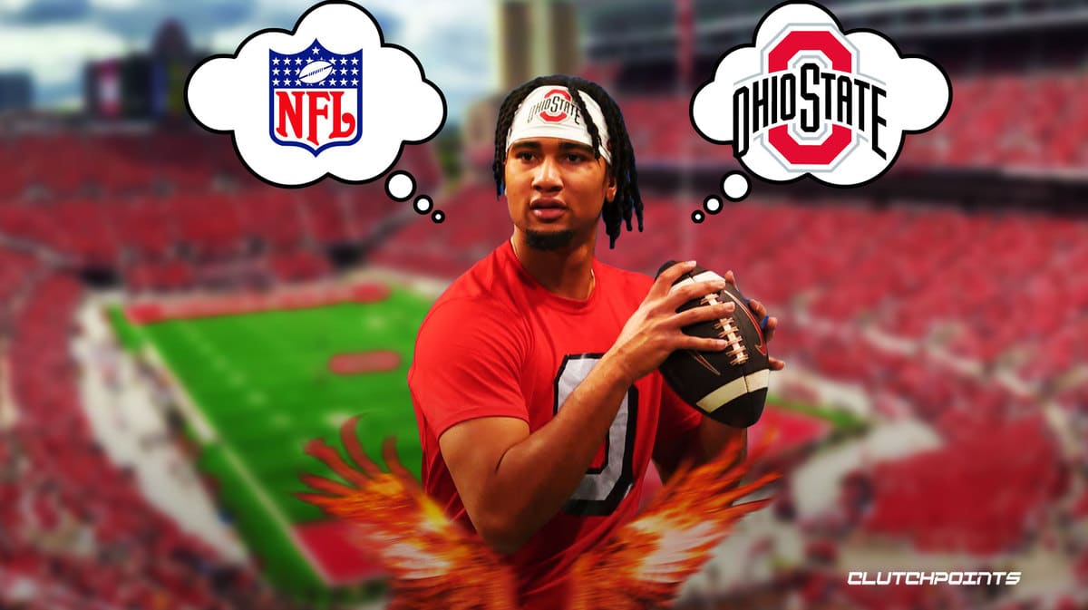 CJ Stroud, Ohio State football, NFL Draft, CJ Stroud Ohio State, Is CJ Stroud coming back