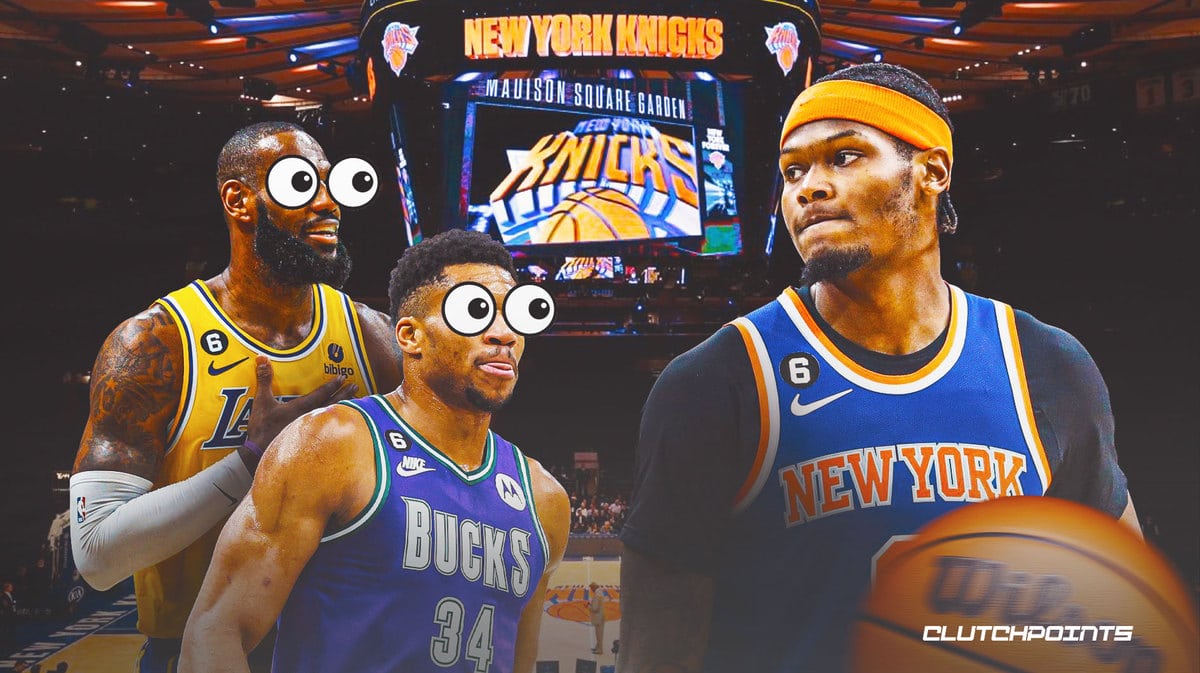 Cam Reddish, Lakers, Bucks, LeBron James, Giannis Antetokounmpo, Knicks