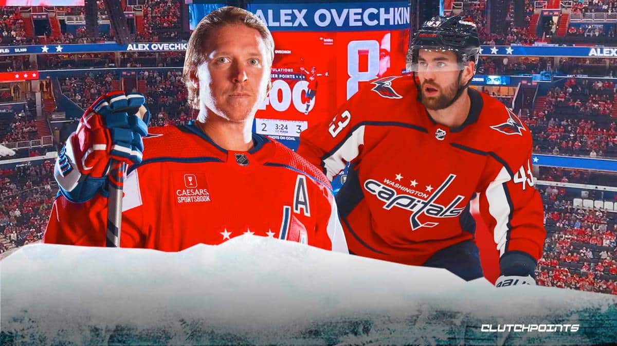 Capitals, Tom Wilson, Nicklas Backstrom, Alex Ovechkin, Alex Ovechkin records