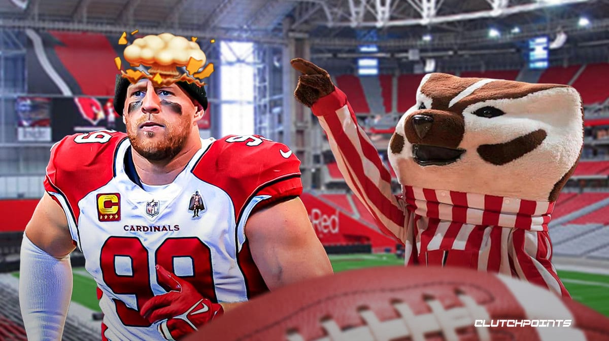 J.J. Watt Crazy Fan Mail, Stuffed Badger!!