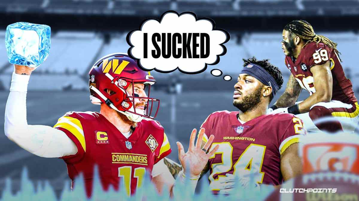 Carson Wentz, Chase Young, Antonio Gibson, Commanders, Commanders season