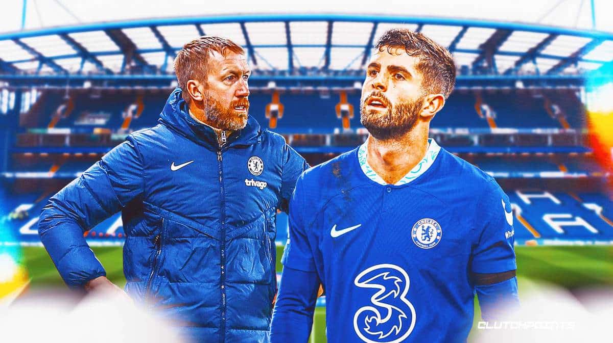 Graham Potter, Christian Pulisic, Chelsea, Christian Pulisic injury