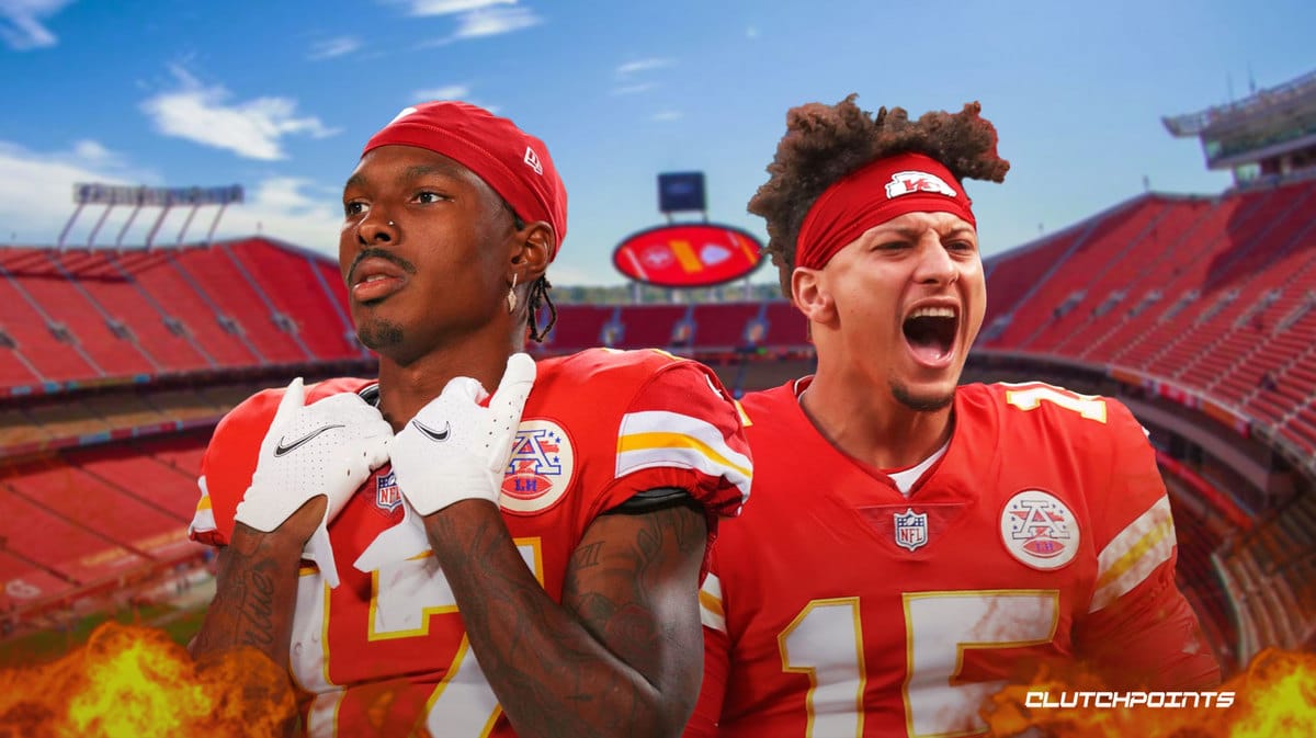 Mecole Hardman, Patrick Mahomes, Kansas City Chiefs