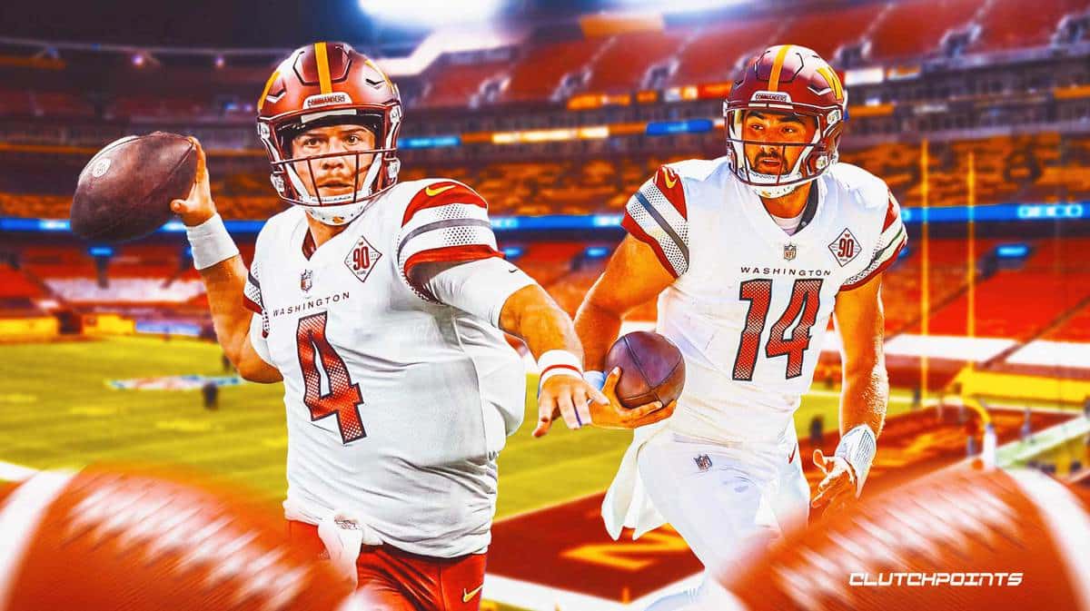 Taylor Heinicke, Sam Howell, Carson Wentz, Ron Rivera, Washington Commanders