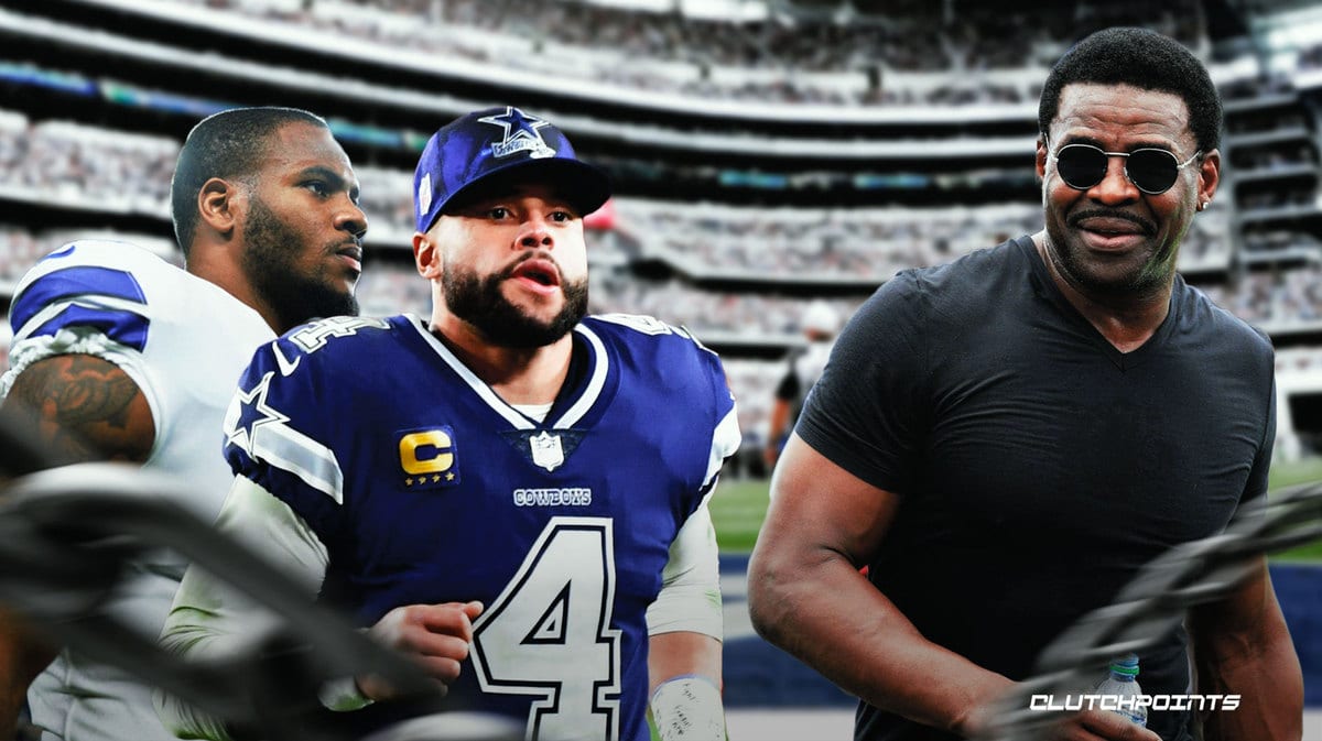 Cowboys, Micah Parsons, Dak Prescott, Michael Irvin