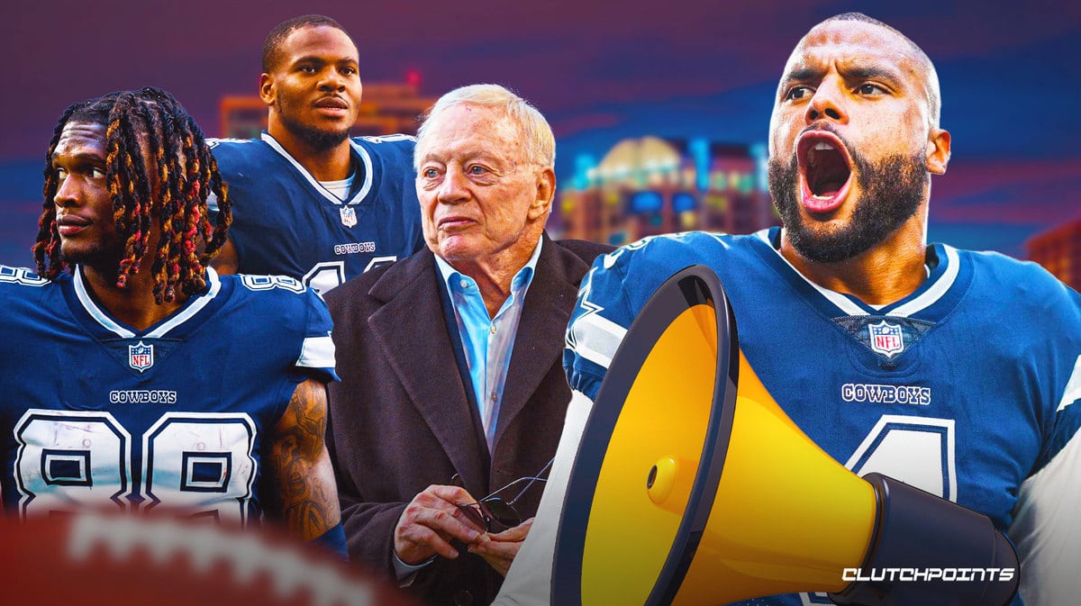 Dak Prescott Cowboys Jerry Jones CeeDee Lamb Micah Parsons