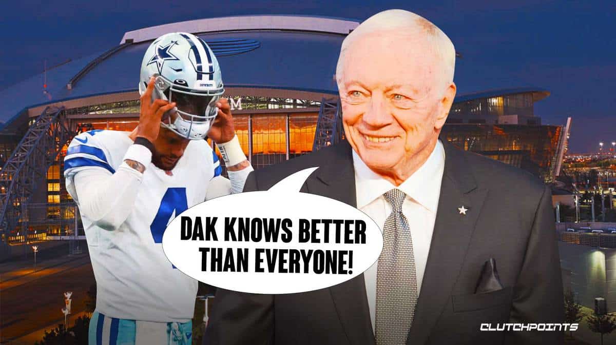 Jerry Jones drops puzzling take on Dak Prescott's turnover issues