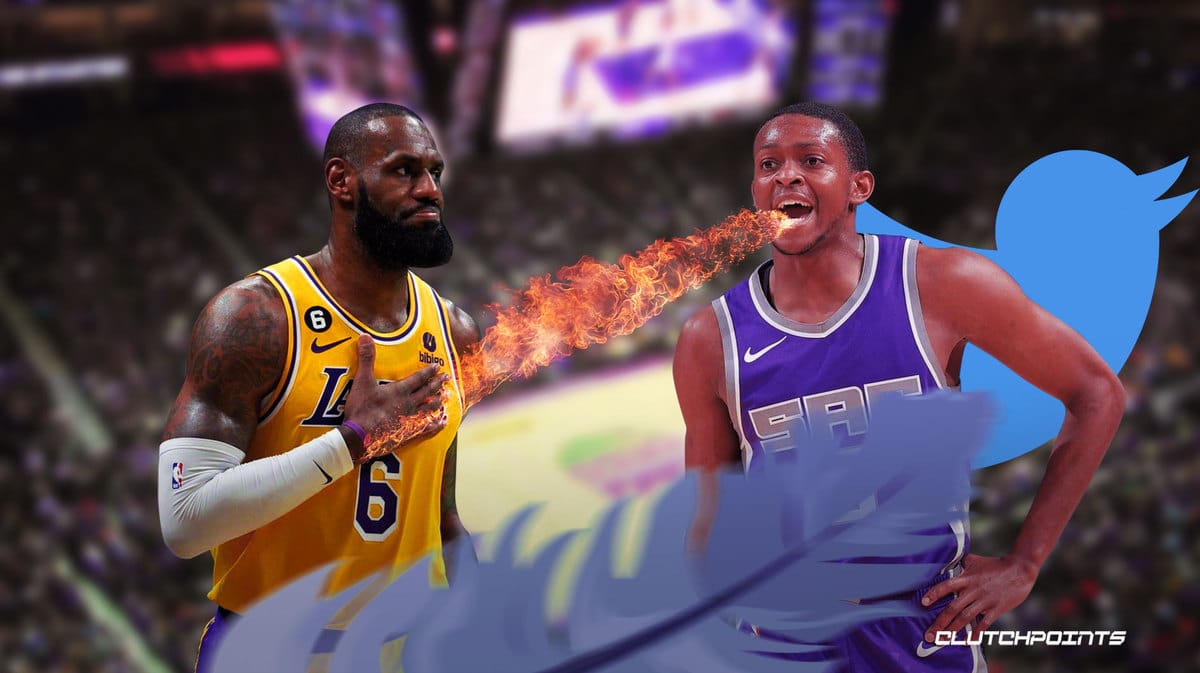 De'Aaron Fox LeBron James Lakers Kings