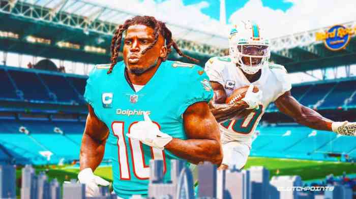 Tyreek Hill, Miami Dolphins, NFL Playoffs