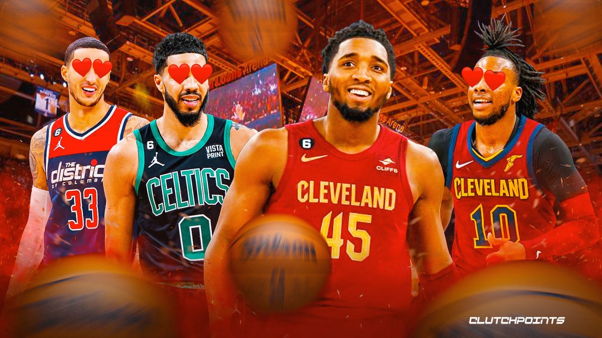 Donovan Mitchell, Cavs, 71, Jayson Tatum, Kyle Kuzma, Darius Garland