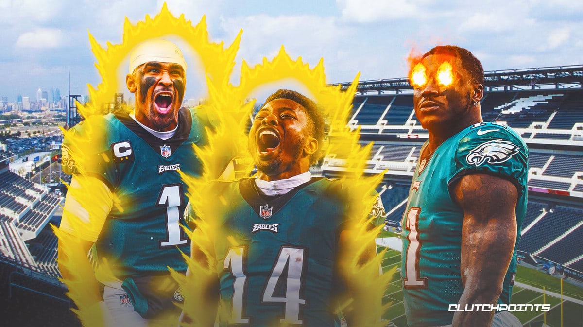 Eagles, Jalen Hurts, AJ Brown, Giants