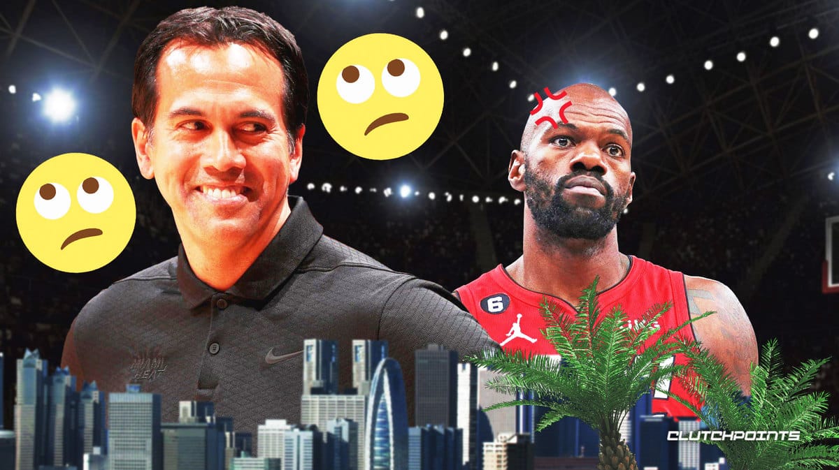 Erik Spoelstra, Dewayne Dedmon, Heat