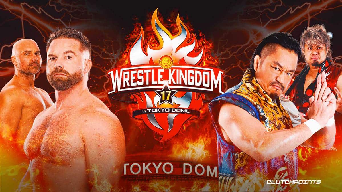 New Japan Pro Wrestling, FTR, Bishamon, Wrestle Kingdom 17, AEW