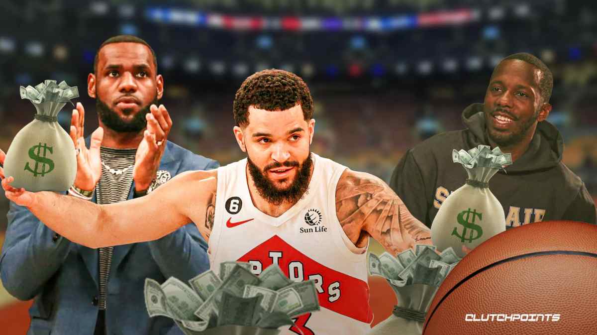 Fred VanVleet, LeBron James, Rich Paul, Raptors