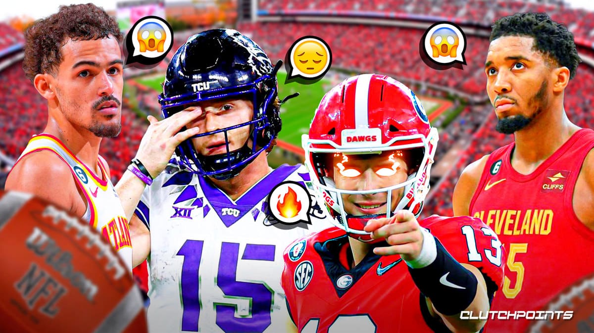 Trae Young, Donovan Mitchell, TCU Football, Georgia Football,