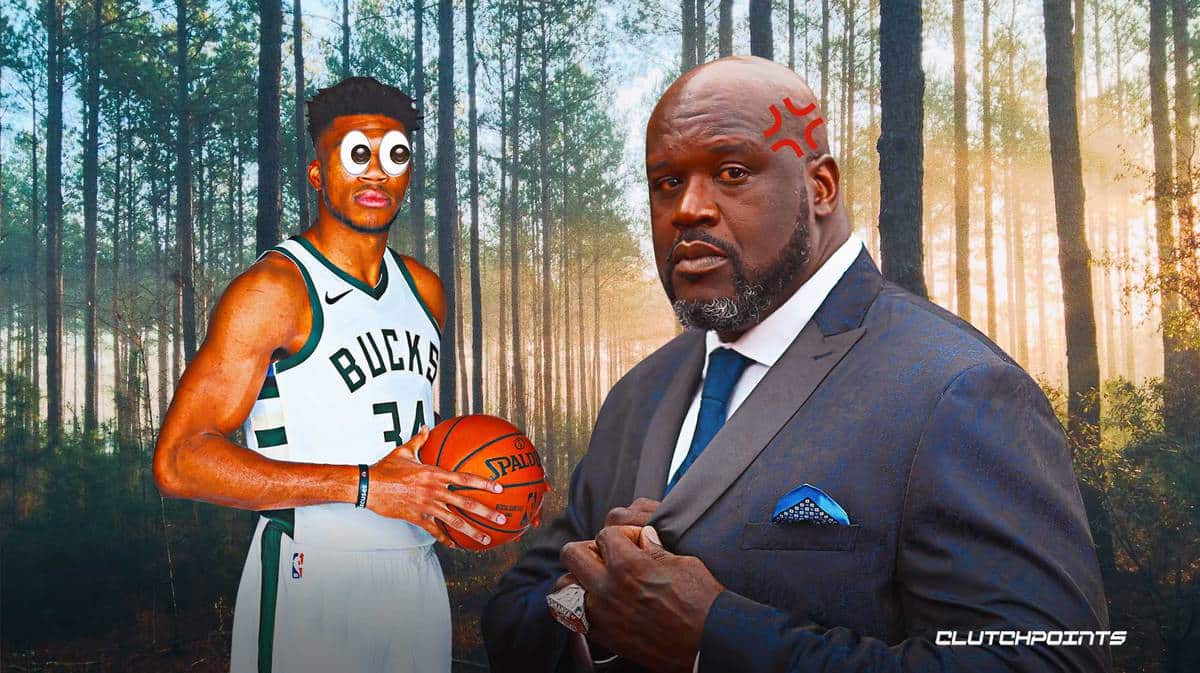 Giannis Antetokounmpo, Shaq, Bucks