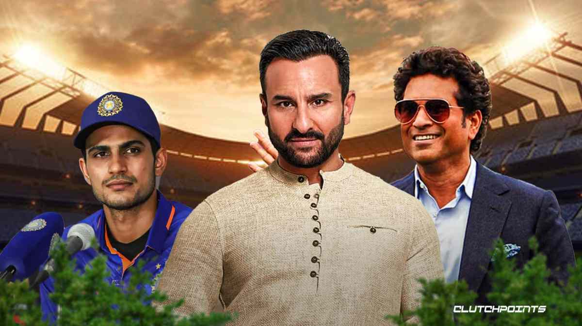 Shubman Gill, Saif Ali Khan, Sachin Tendulkar, Indian Cricket Team, New Zealand Cricket Team, India, New Zealand,