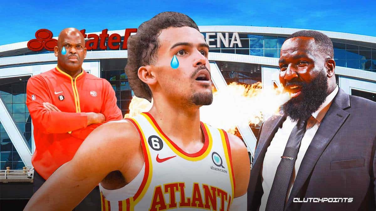 Nate McMillan, Kendrick Perkins, Trae Young, Atlanta Hawks, Los Angeles Lakers