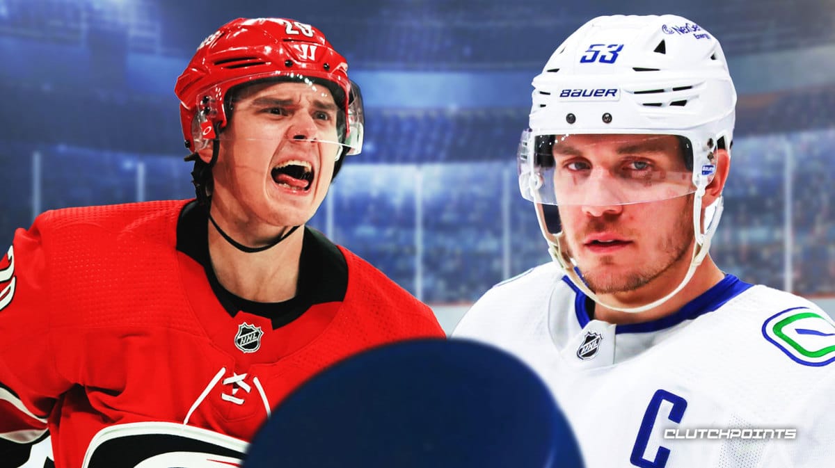Bo Horvat, Canucks, Hurricanes,