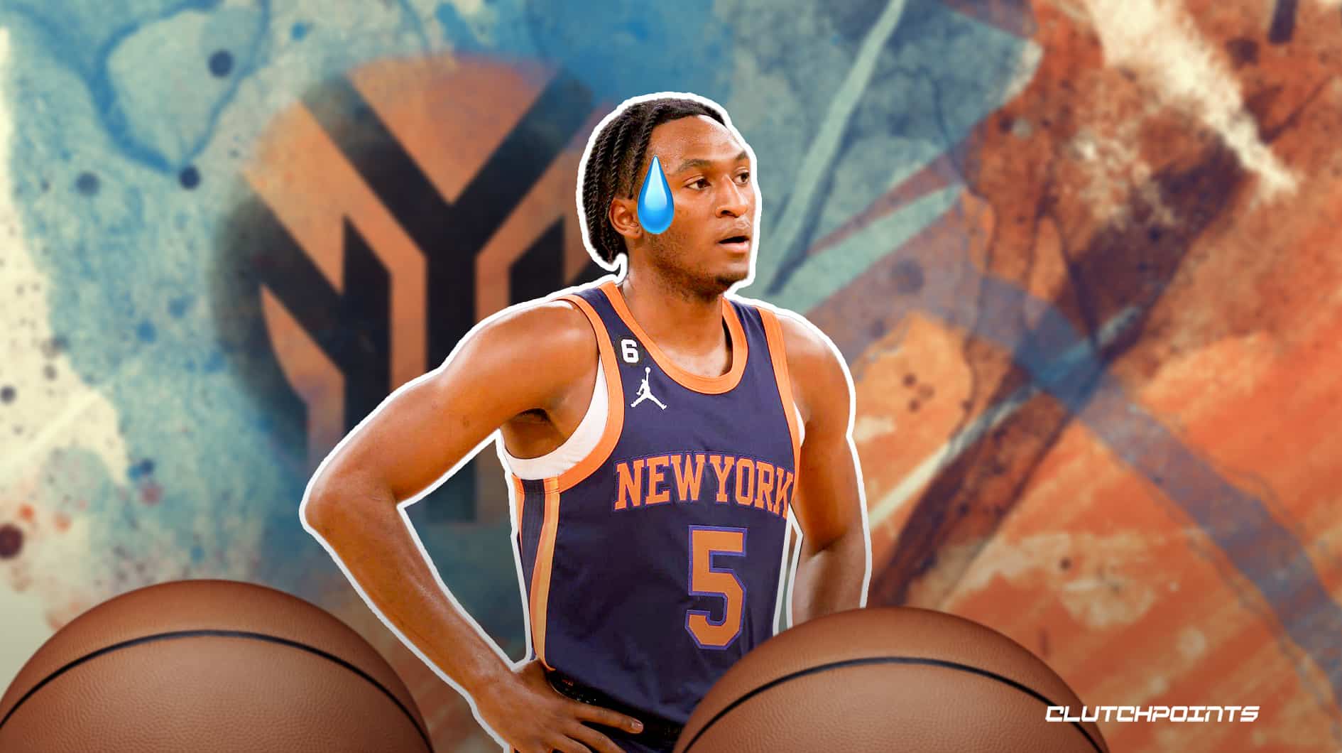 New York Knicks with Immanuel Quickley concern vs Miami Heat