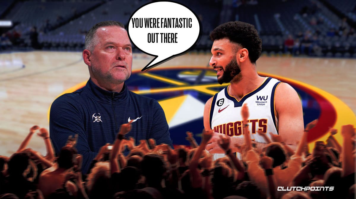 Michael Malone and Jamal Murray, Denver Nuggets