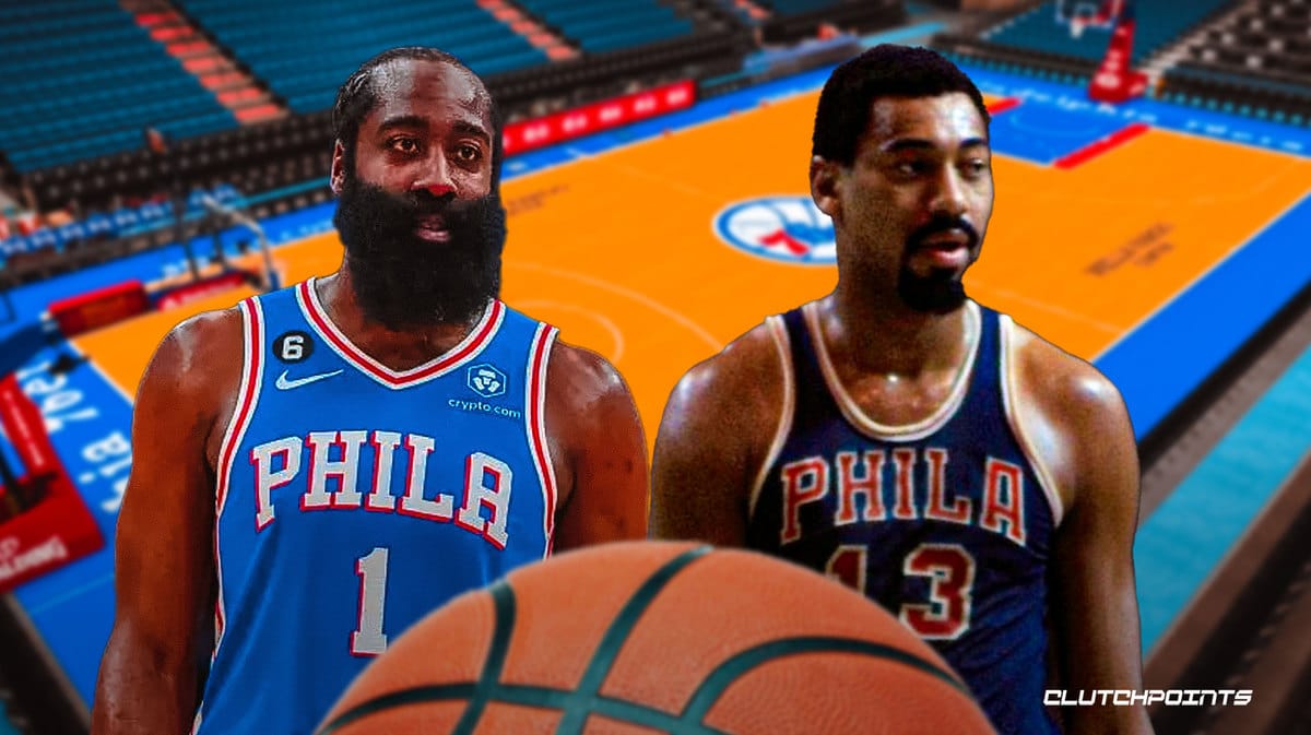 James harden, Wilt chamberlain, Sixers