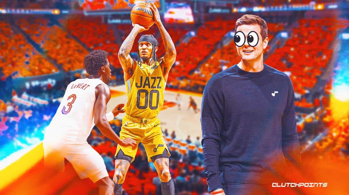 Utah Jazz, Jordan Clarkson, Jordan Clarkson 7-point possession, Will Hardy, Jazz 7-point possession