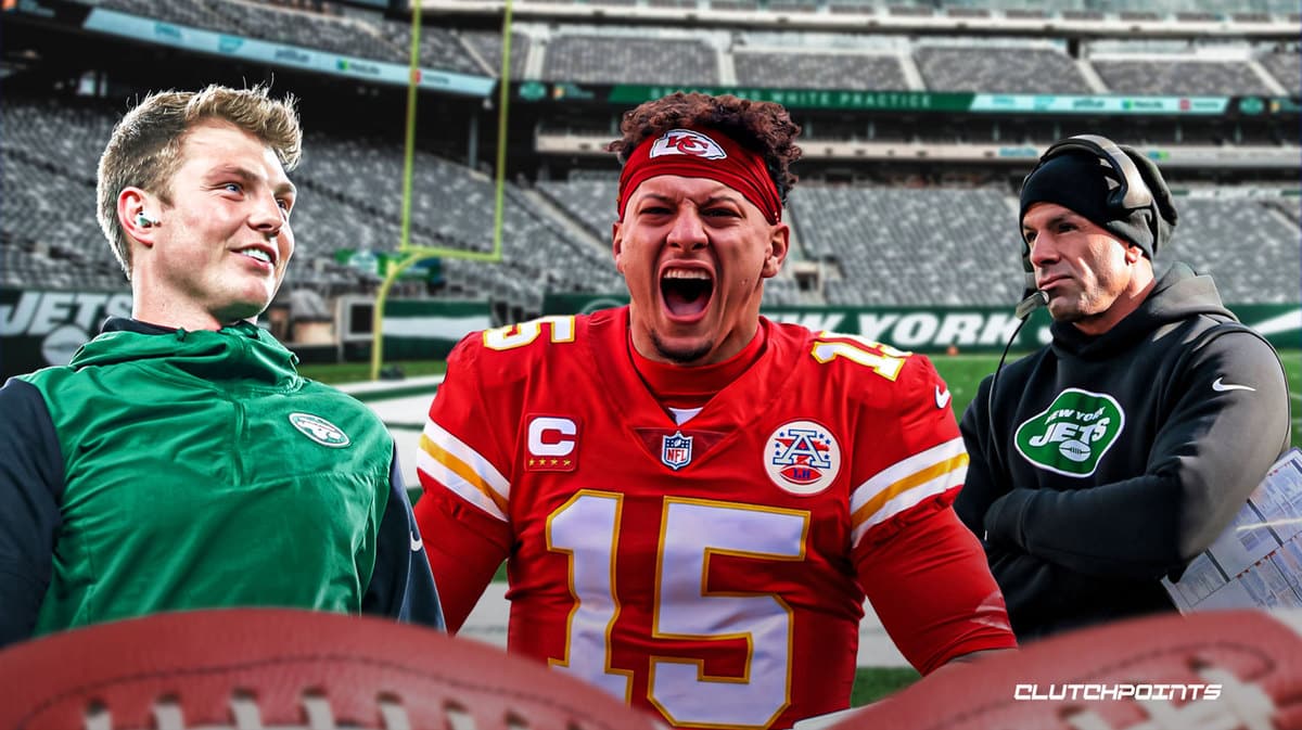Jets, Chiefs, Robert Saleh, Patrick Mahomes, Zach Wilson