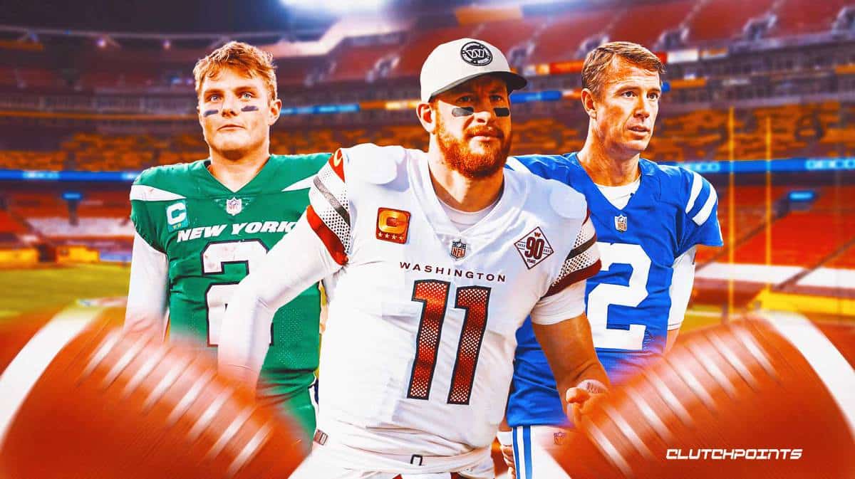 Jets, Commanders, Colts, Zach Wilson, Carson Wentz, Matt Ryan