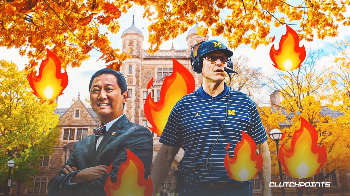 Jim Harbaugh, Michigan football, Santa Ono, Jim Harbaugh Michigan