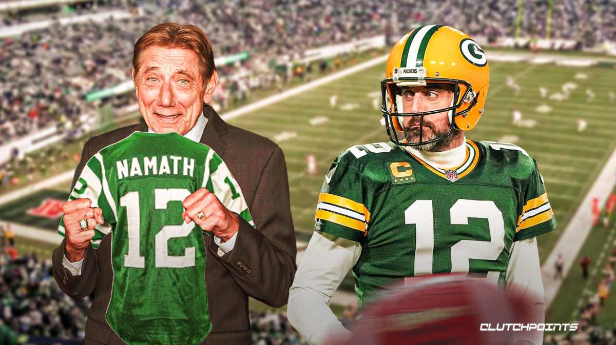 Joe Namath, Packers, Jets, Aaron Rodgers