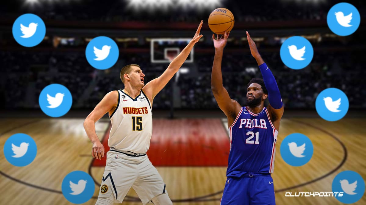 Joel Embiid, Nikola Jokic, Sixers, Nuggets